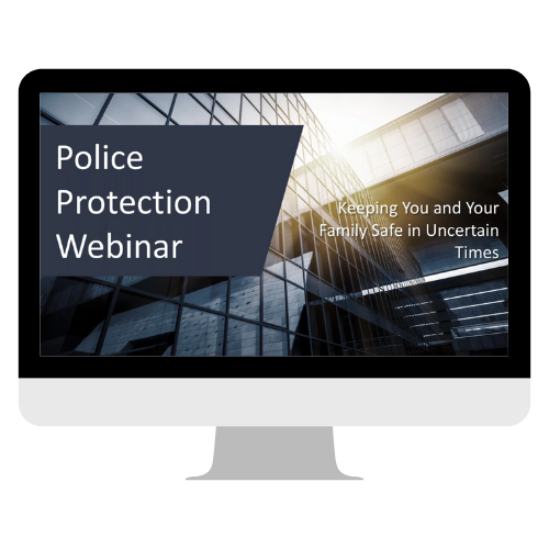 Police Online Protection Webinar - Protect Yourself and Your Family