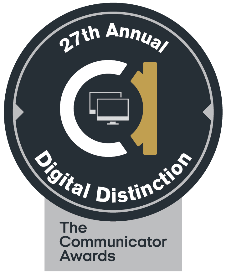 Communicator Award Digital Distinction 2021